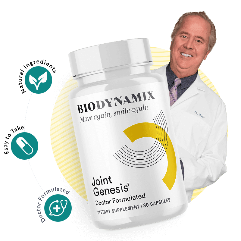 Joint Genesis supplement USA – joint pain relief, inflammation support, and mobility enhancer by Biodynamix